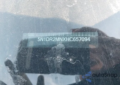 2017 Nissan Pathfinder S from USA, damaged, VIN 5N1DR2MNXHC657094